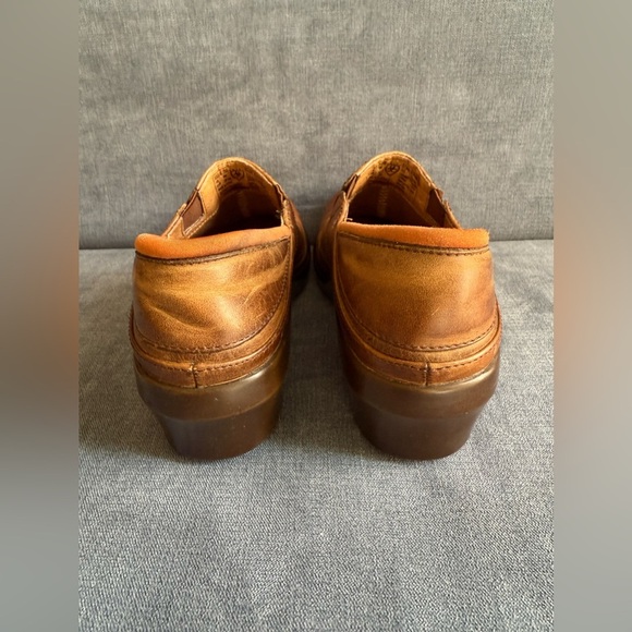 Ariat Womens Santa Cruz Comfort Non Slip Nurse Clogs Slip On 6.5 Brown Leather - Picture 4 of 7